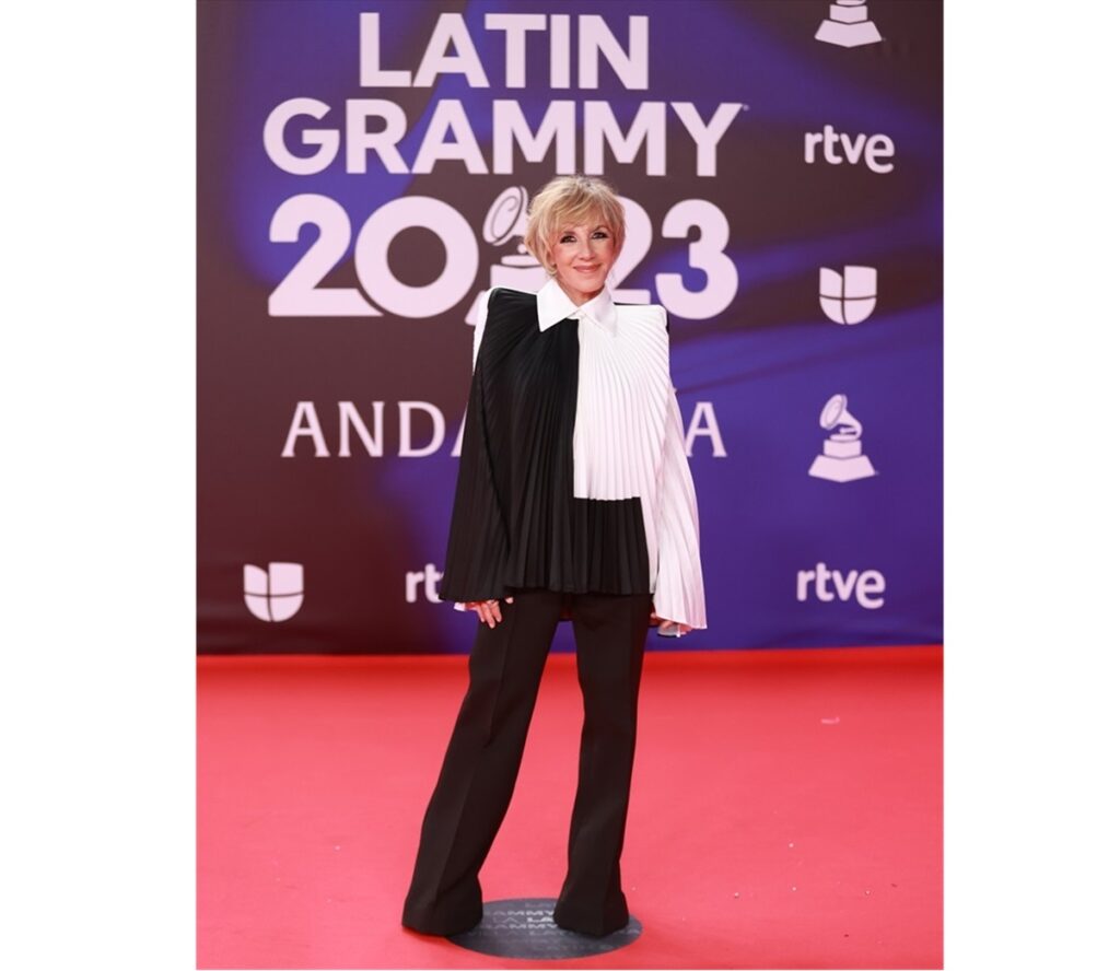 La cantante Ana Torroja en los Latin Grammy 2023