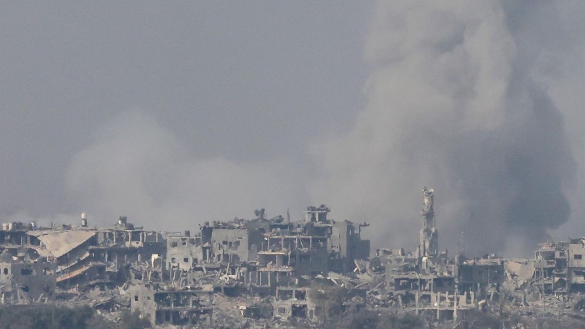 La franja de Gaza bajo los bombardeos israelíes