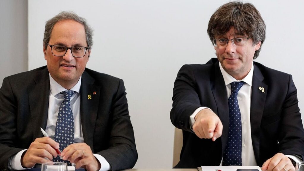 De Puigdemont a Torra: los grandes perdedores del pacto con Sánchez que tendrán que esperar para ser amnistiados