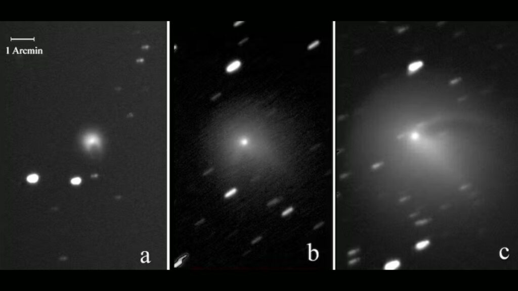 Detectado un nuevo estallido del cometa Pons-Brooks en su aproximación a la Tierra
