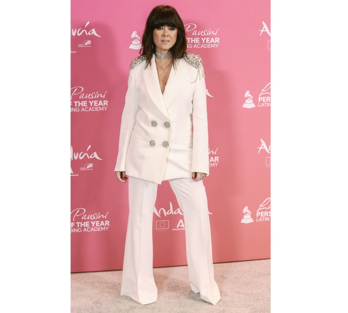 Los looks del homenaje de los Grammy Latinos a Laura Pausini
