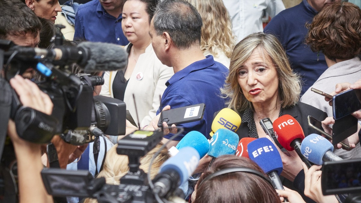 La alcaldesa de Pamplona, Cristina Ibarrola