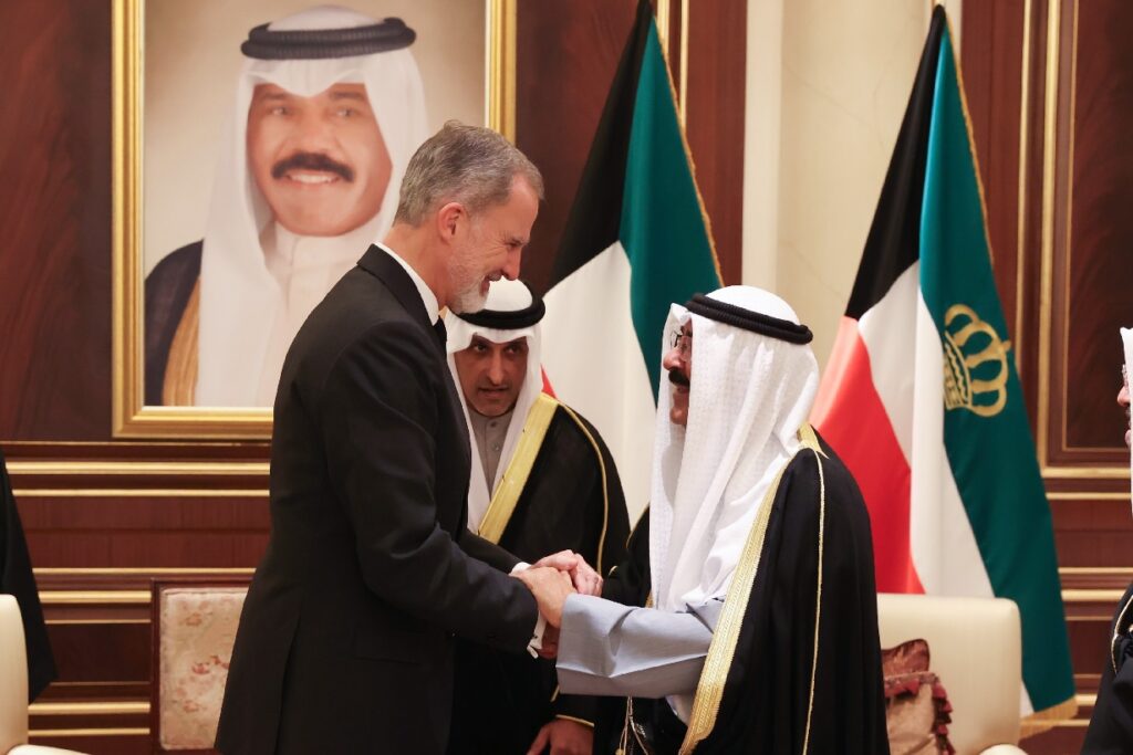 El rey Felipe VI presenta condolencias por el fallecimiento del Jeque Ahmed Al Nawaf Al Sabah