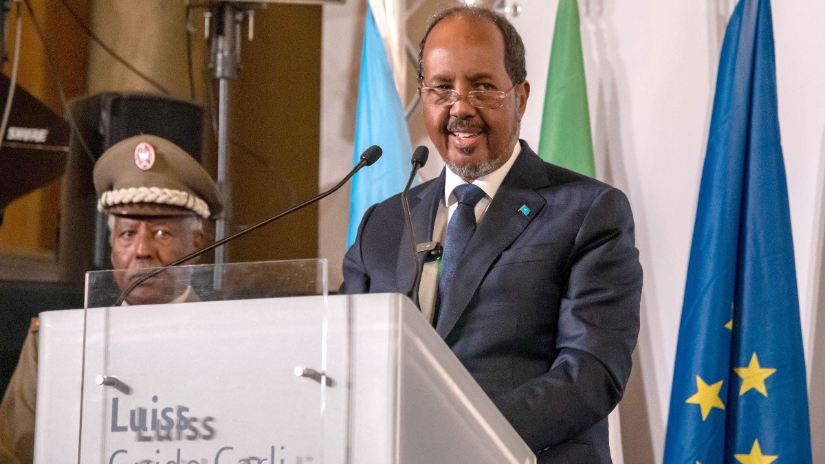 El presidente de Somalia, Hasán Sheij Mohamud