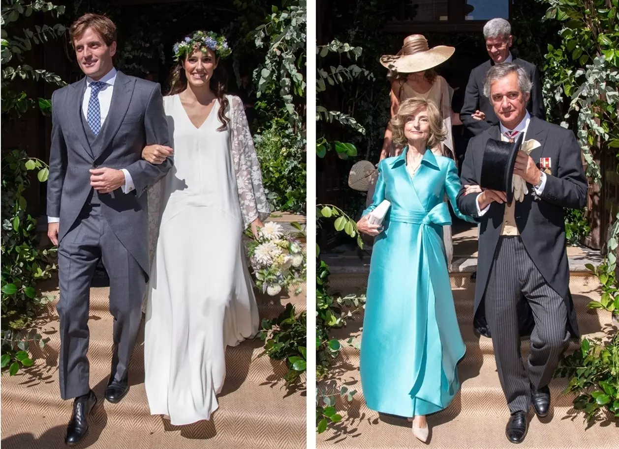 La boda de Clotilde Entrecanales, hija del presidente de Acciona, y Antonio Espinosa de los Monteros