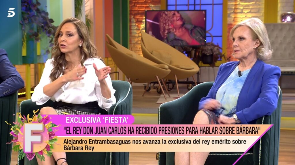 Mónika Vergara habla de la relación del rey Juan Carlos y Bárbara Rey