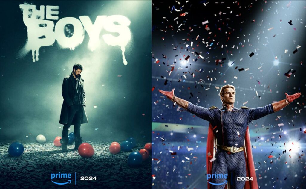 Primeros pósters de 'The Boys' temporada 4, entre los estrenos de series de 2024 más esperados 