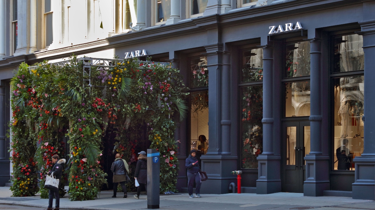 Una tienda de Zara, del grupo Inditex, en Nueva York