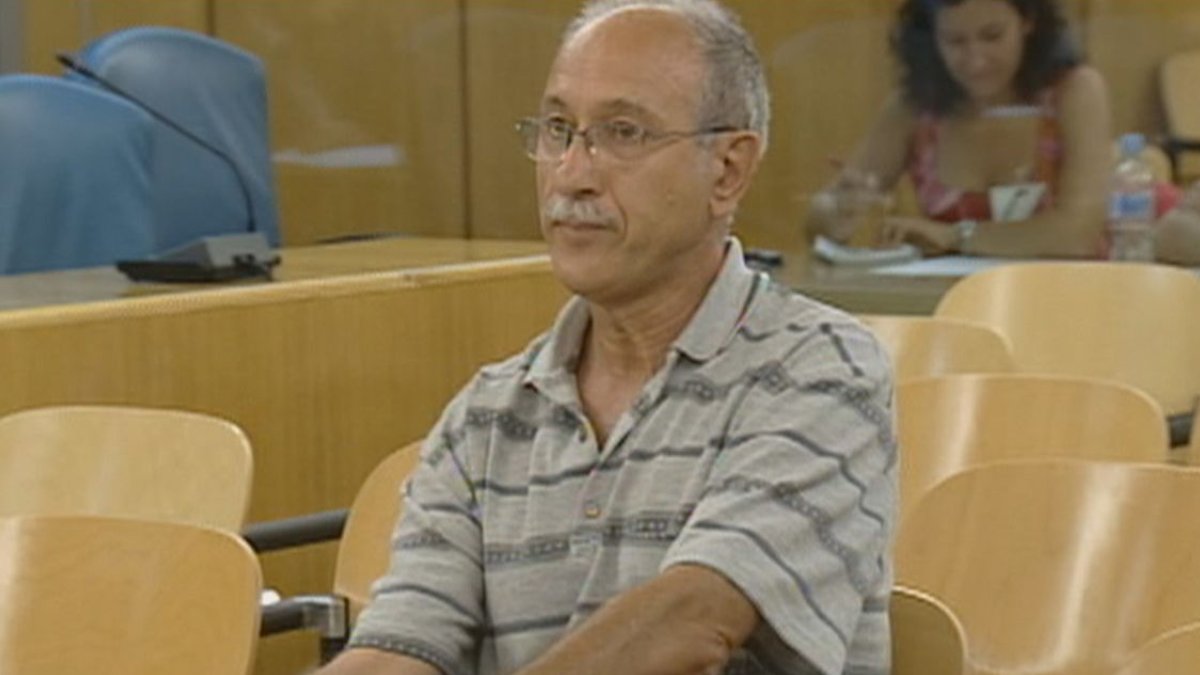 El exetarra 'Fiti', de 77 años, durante el juicio