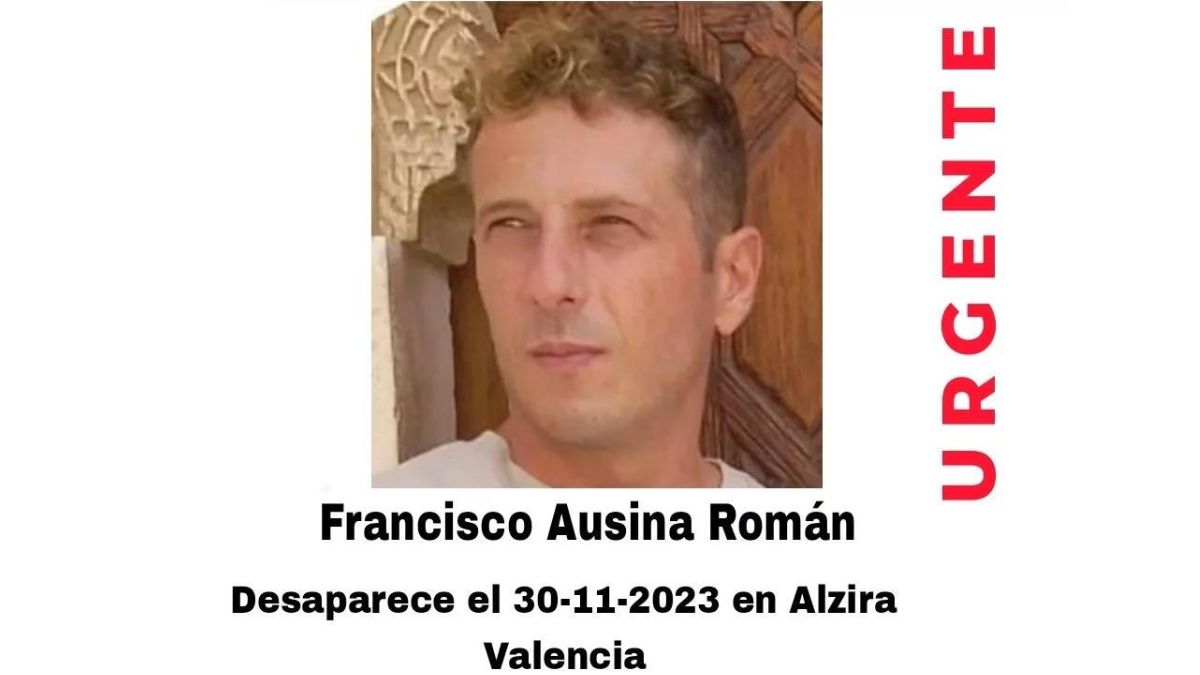 Francisco Ausina Román, desaparecido