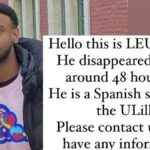 Leul Alba, el estudiante de Melilla desaparecido en Francia.