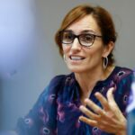 La ministra de Sanidad, Mónica García