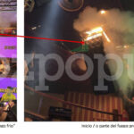 Imágenes de un informe policial sobre el incendio en las discotecas de Murcia
