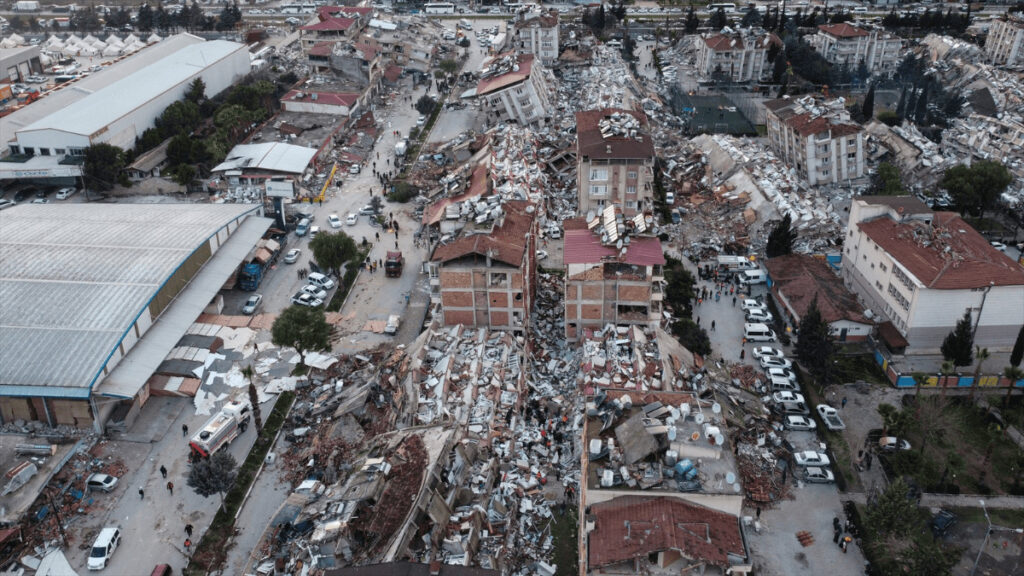 Edificios dañados por el terremoto en Turquía