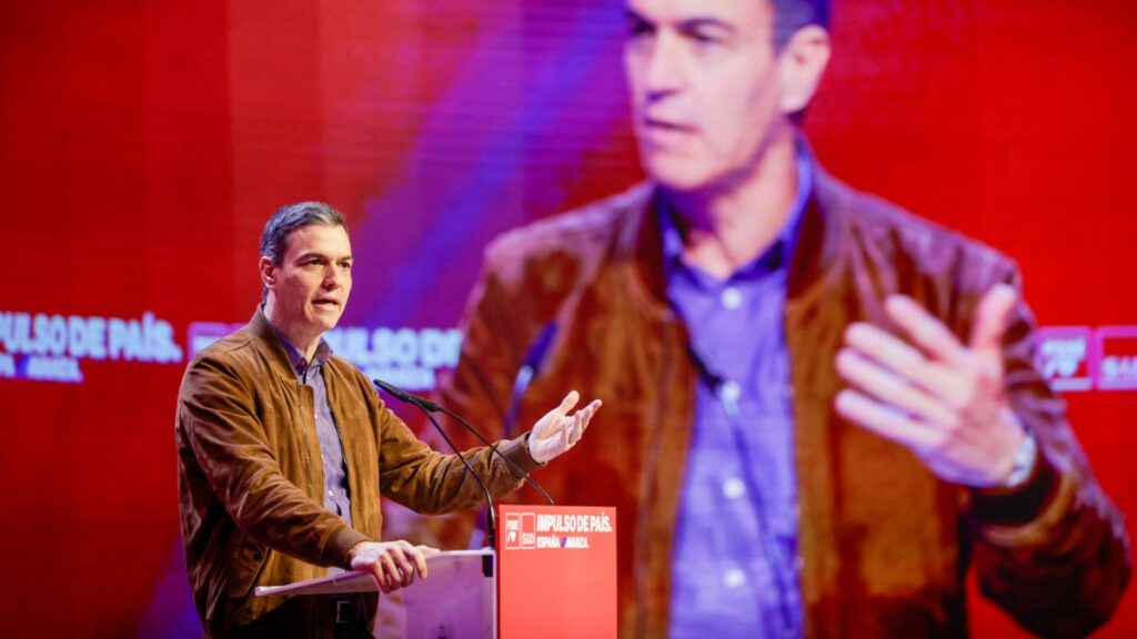 El discurso de Sánchez en la convención política del PSOE se ve interrumpido por una emergencia médica