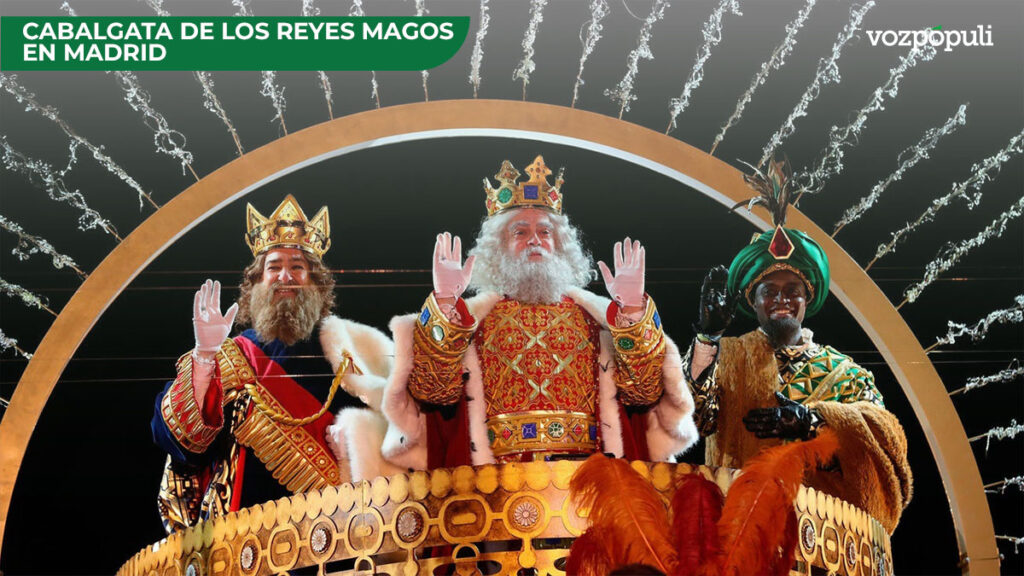 Siga en directo la cabalgata de Reyes de Madrid