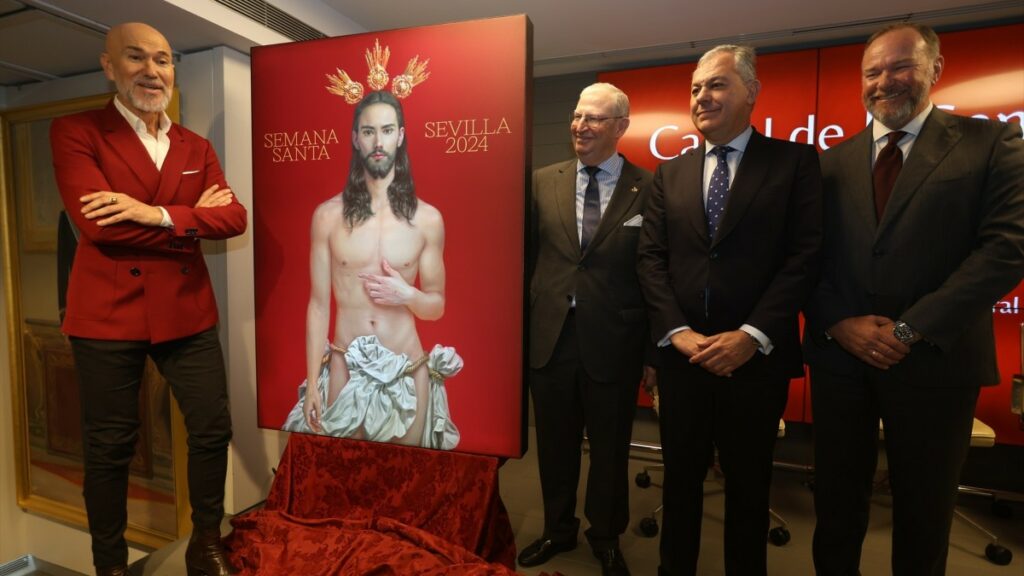 Polémica e indignación ante el cartel de la Semana Santa de Sevilla 2024