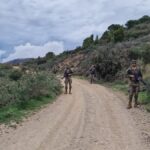 Despliegue de militares del Ejército de Tierra en Ceuta, en la frontera con Marruecos