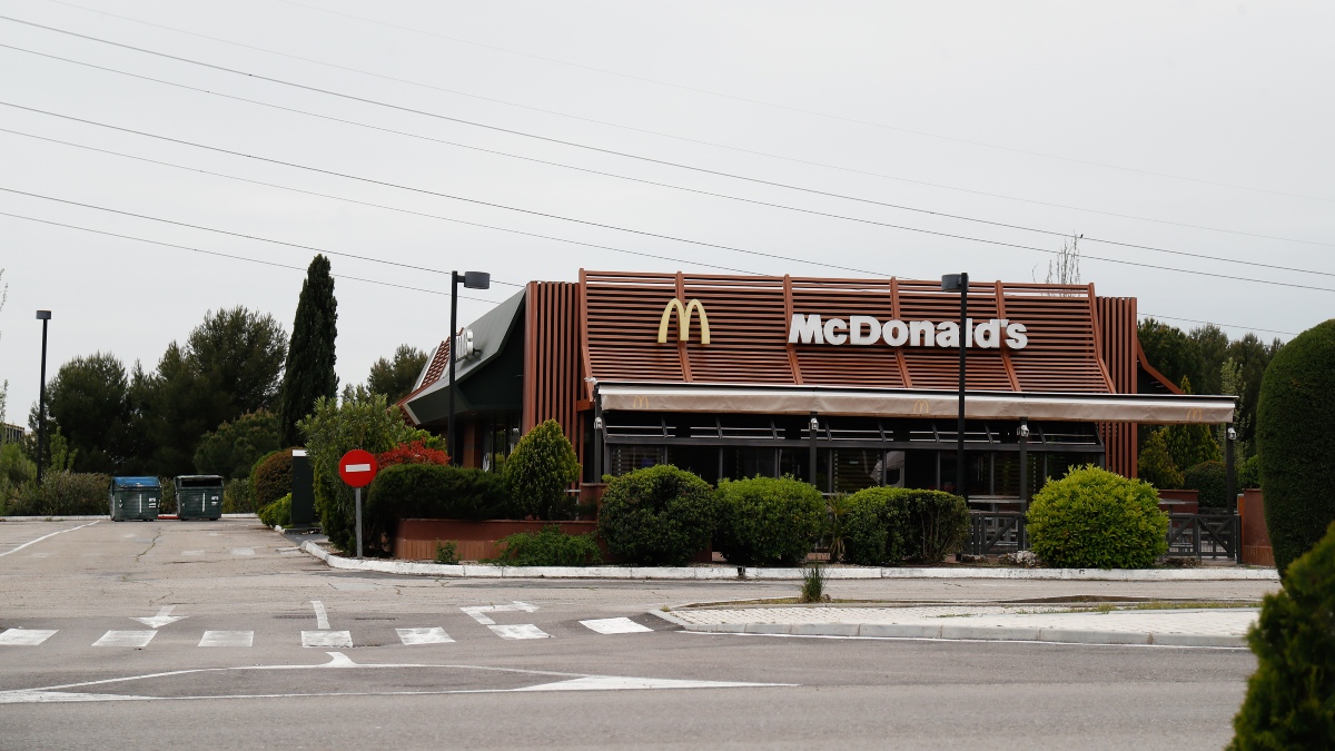 Un local de la cadena McDonald's en Madrid