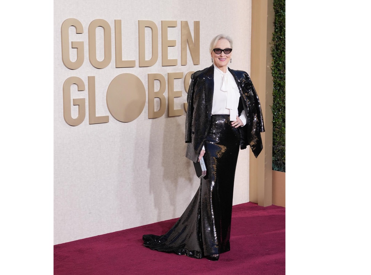 Meryl Streep en los Globos de Oro 2024