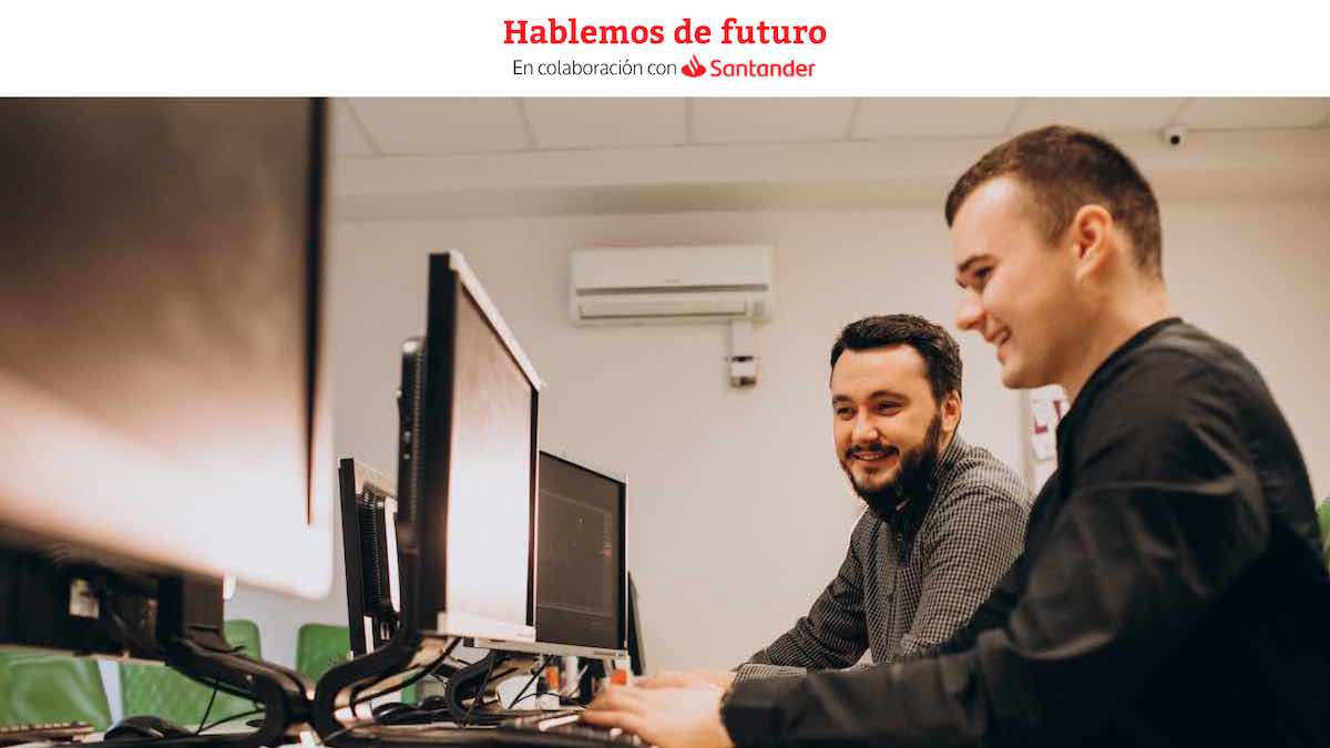 Banco Santander busca talento digital para transformar el negocio.