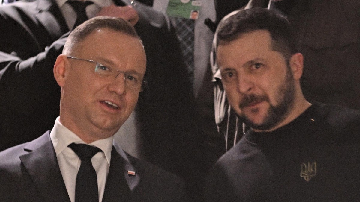 Andrzej Duda y Volodímir Zelenski