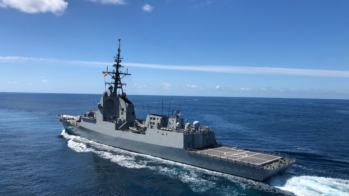 La fragata 'Almirante Juan de Borbón' de la Armada se incorporará a las macromaniobras de la OTAN