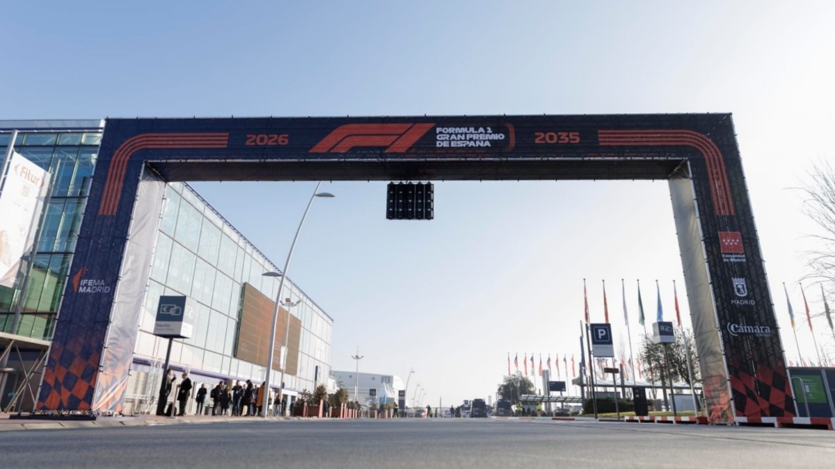Presentación Gran Premio de F-1 en Madrid.