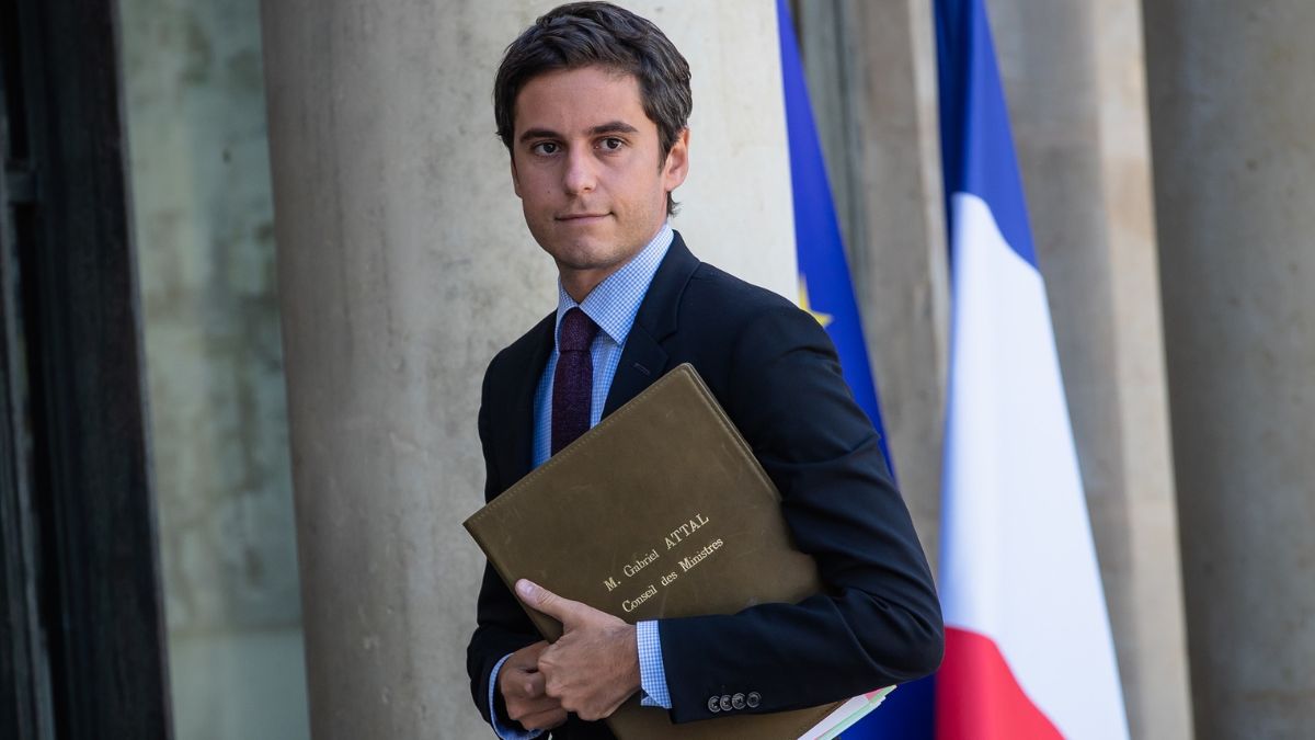 El nuevo primer ministro de Francia, Gabriel Attal