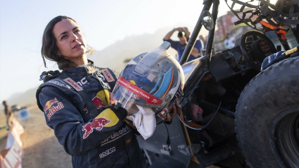 Cristina Gutiérrez en el Rally Dakar 2024
