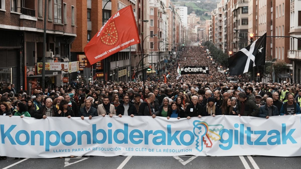 Manifestación de Sare, este sábado en Bilbao