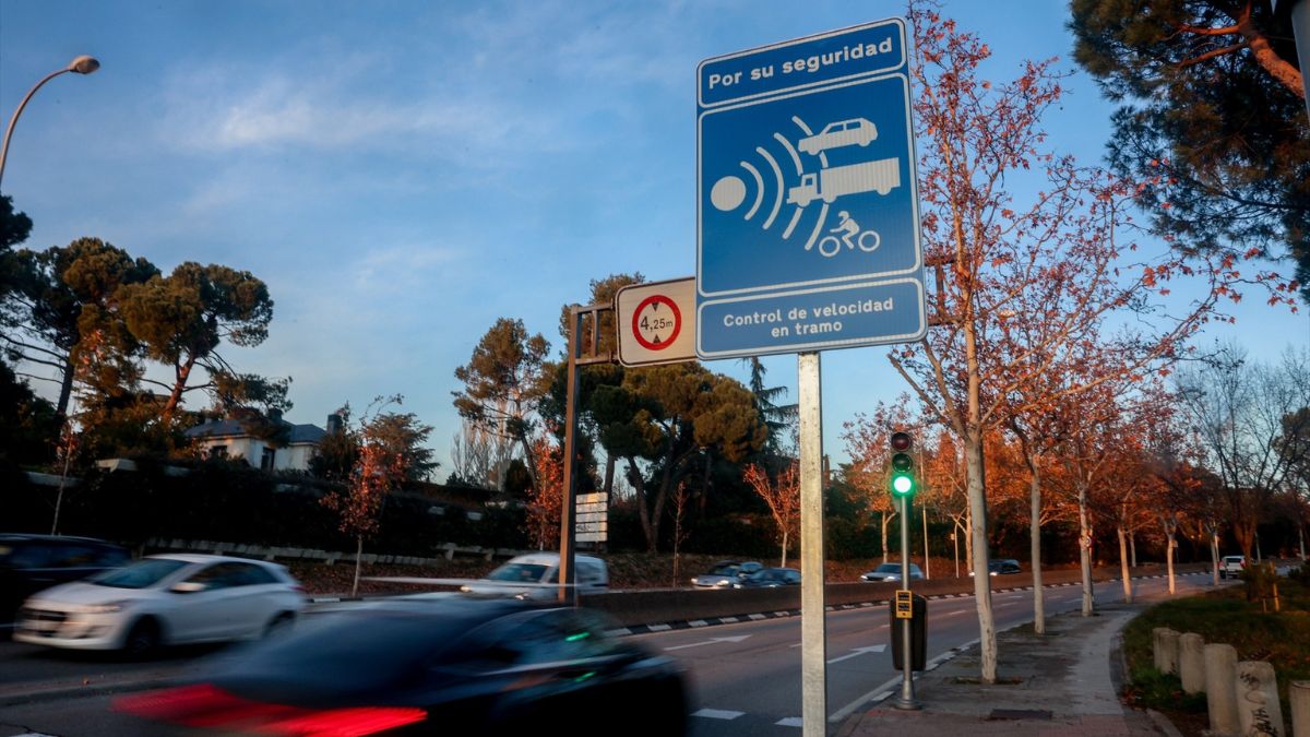 El radar de tramo más largo de Madrid empieza a multar: 600 euros y hasta 6 puntos del carnet