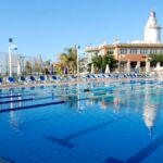 Foto de archivo de una piscina.