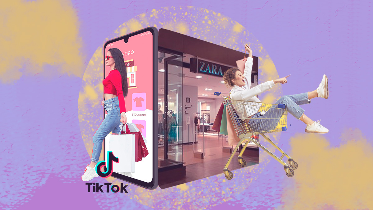 TikTok gana terreno a Zara entre los más jóvenes: un 46% ya ha comprado a través de redes sociales
