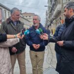 Vox intenta sacar ‘tajada’ de las tractoradas de cara a las elecciones gallegas