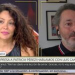 Patricia Pérez ayudó mucho a Luis Canut con su enfermedad