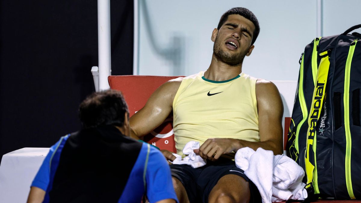 La desagradable lesión de Carlos Alcaraz en Río: así quedó su tobillo después de doblarse por completo