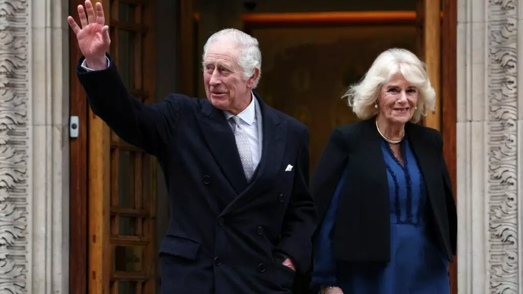 El rey Carlos III de Inglaterra y la reina Camilla