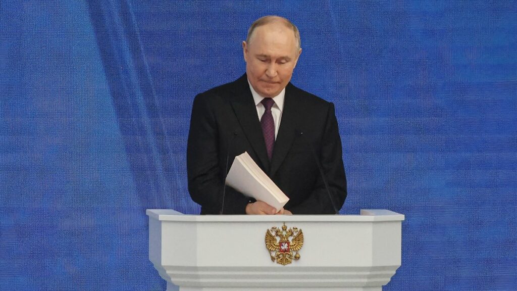 Putin, reelegido para un quinto mandato presidencial con el 87 % de los votos