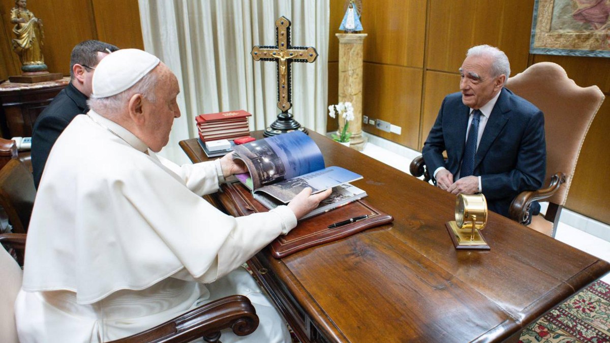 Martin Scorsese se reúne con el papa Francisco mientras prepara una nueva película sobre Jesús