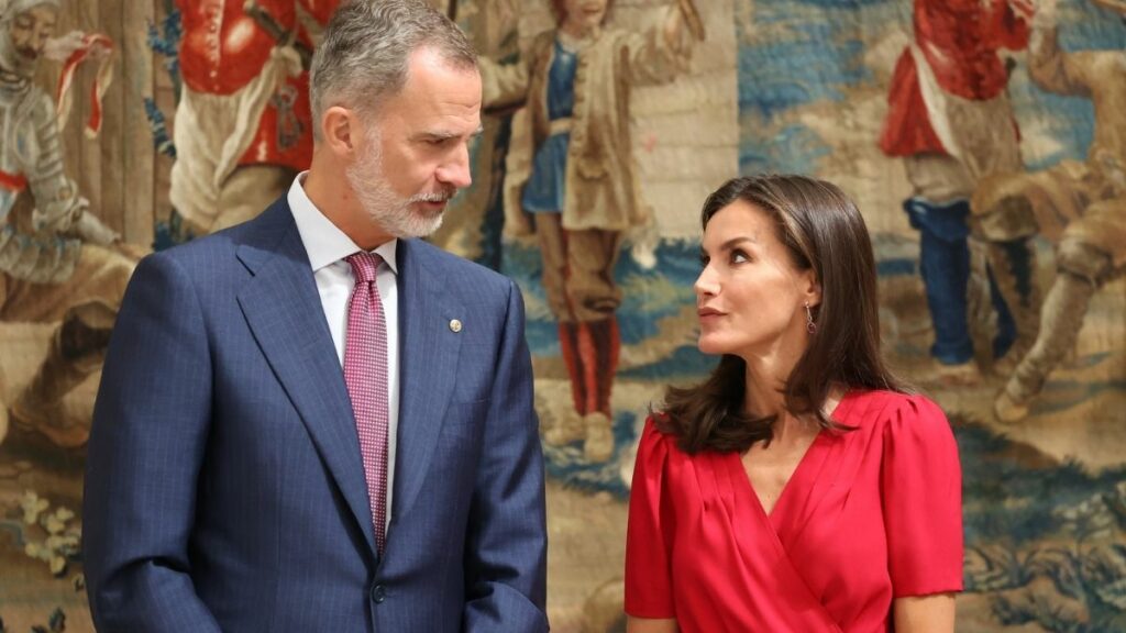 El rey Felipe y la reina Letizia