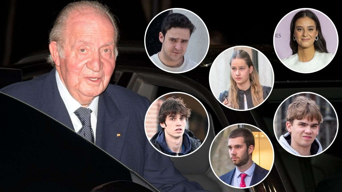 Así controla el rey Juan Carlos la vida de sus nietos: del informe que recibe a diario sobre ellos a pagar sus lujosos gastos