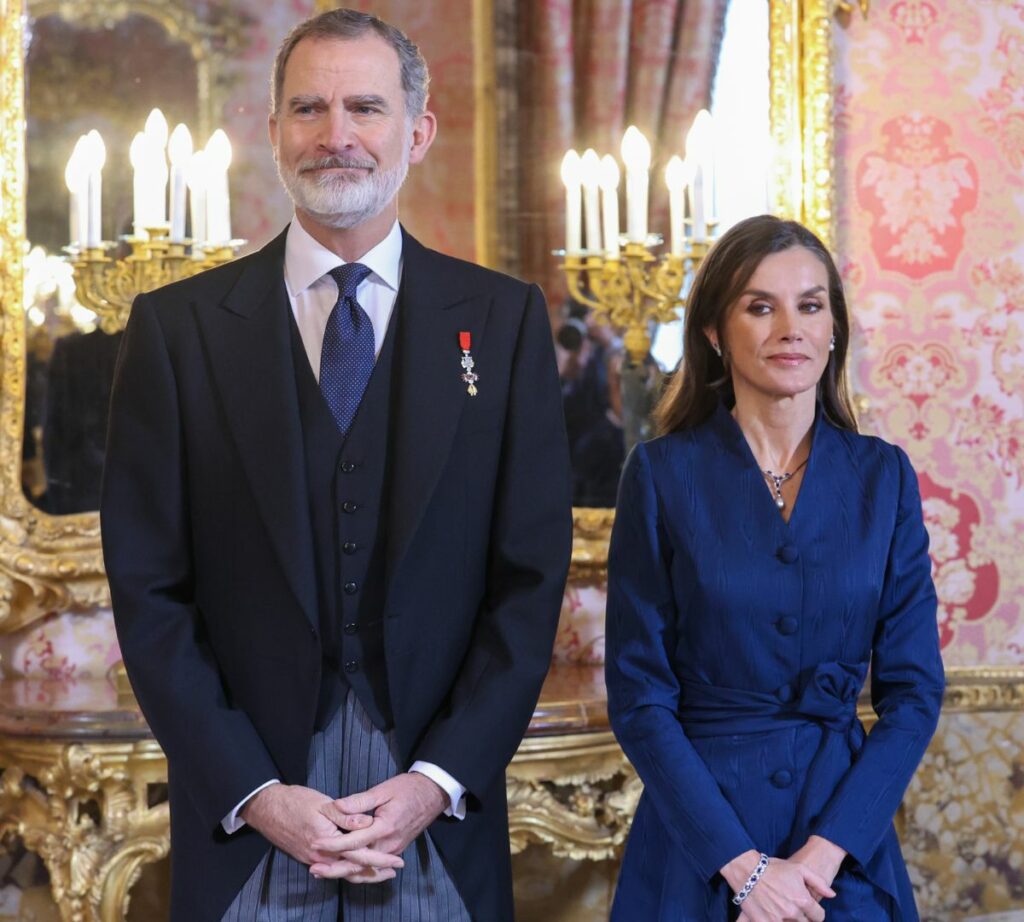 Los reyes Felipe y Letizia