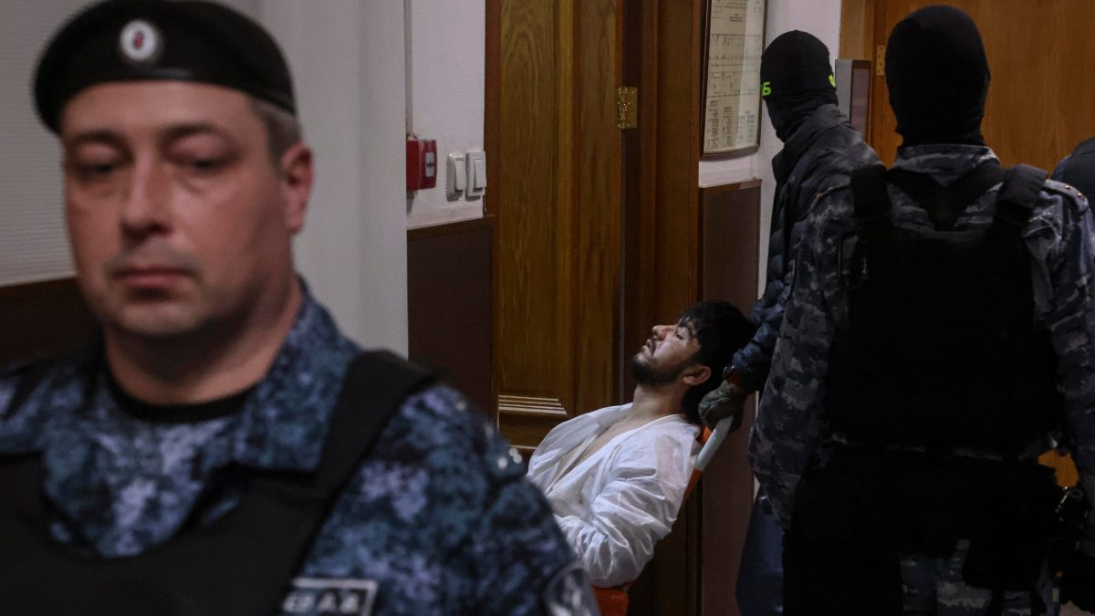 Imputación formal por terrorismo para los cuatro detenidos por el atentado en Rusia