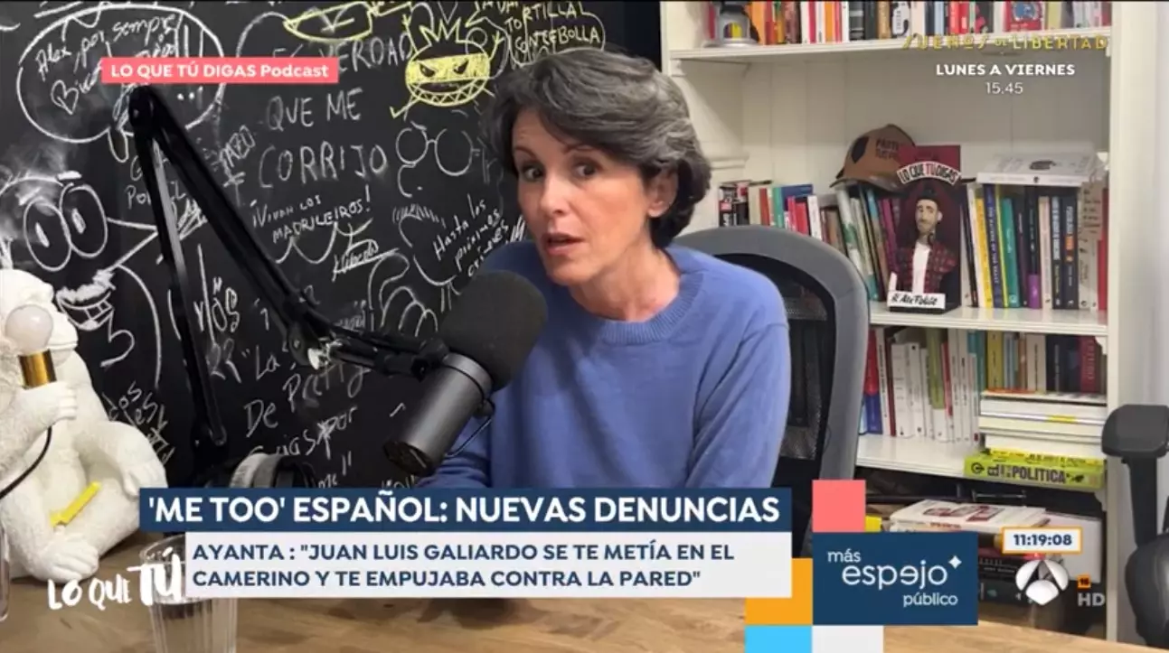 Ayanta Barilli, hija de Fernando Sánchez Dragó, habla del supuesto acoso sexual que recibió del actor Juan Luis Galiardo