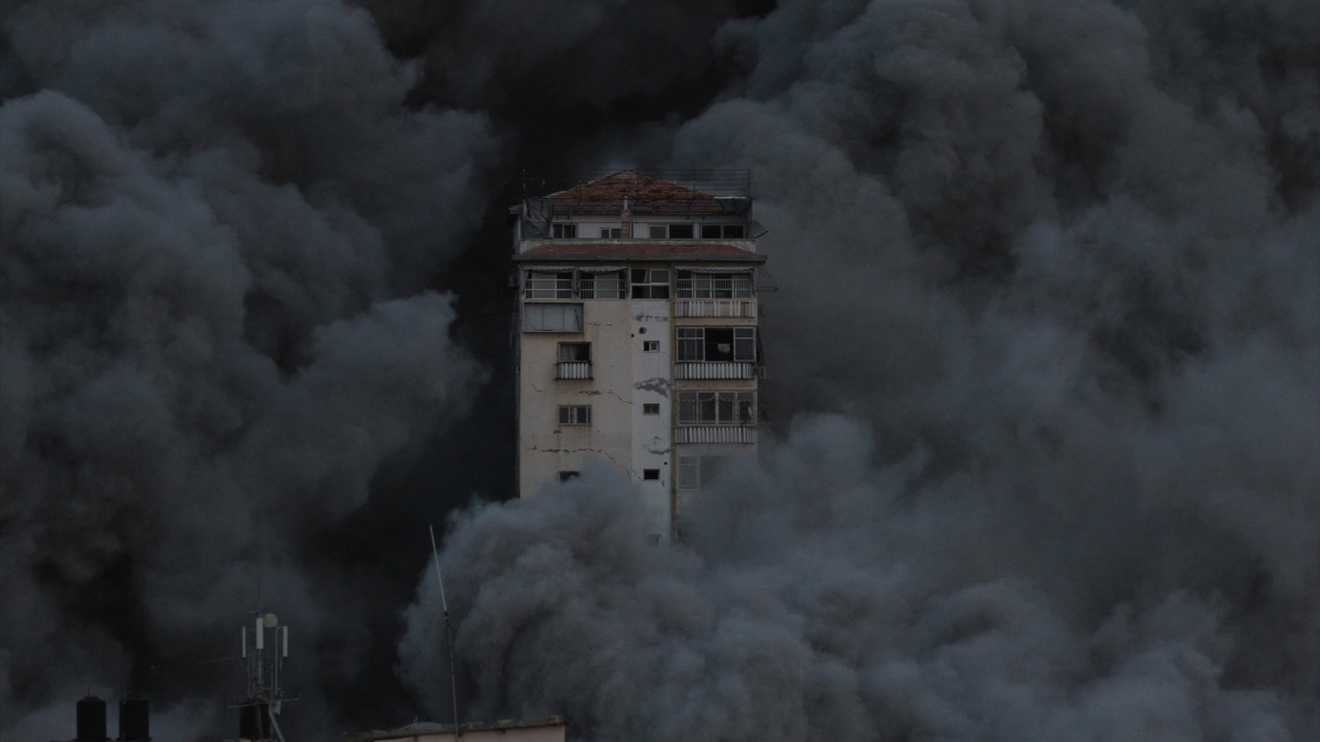 Foto de archivo del 7 de octubre en la Franja de Gaza