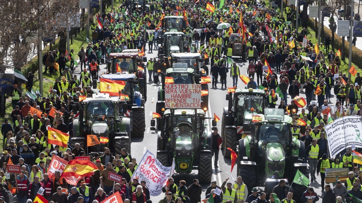 nueva protesta de tractores