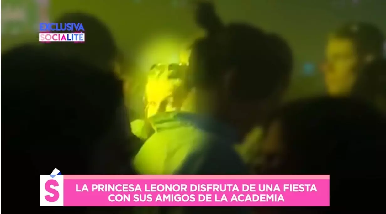 La princesa Leonor sale de fiesta a una discoteca de Zaragoza