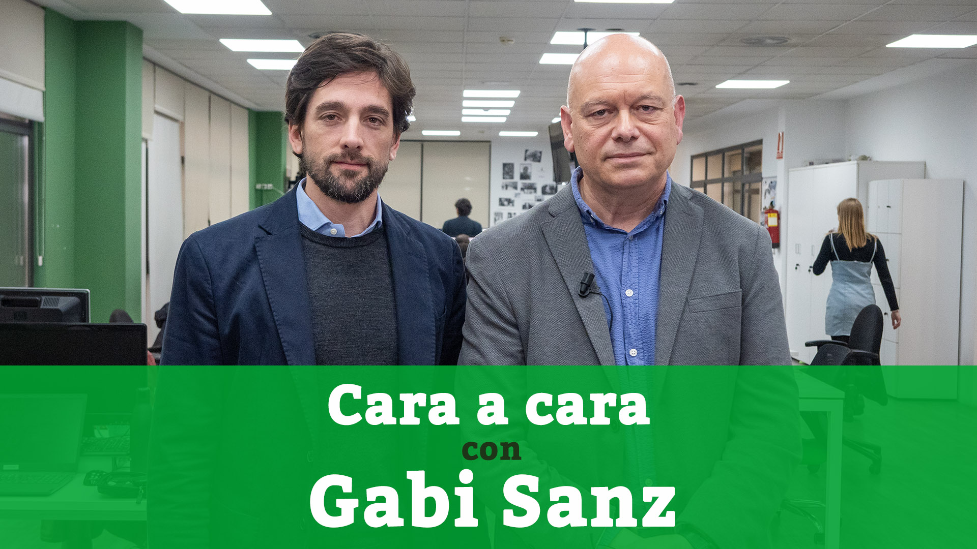 Adrián Vázquez (CS) y Gabi Sanz