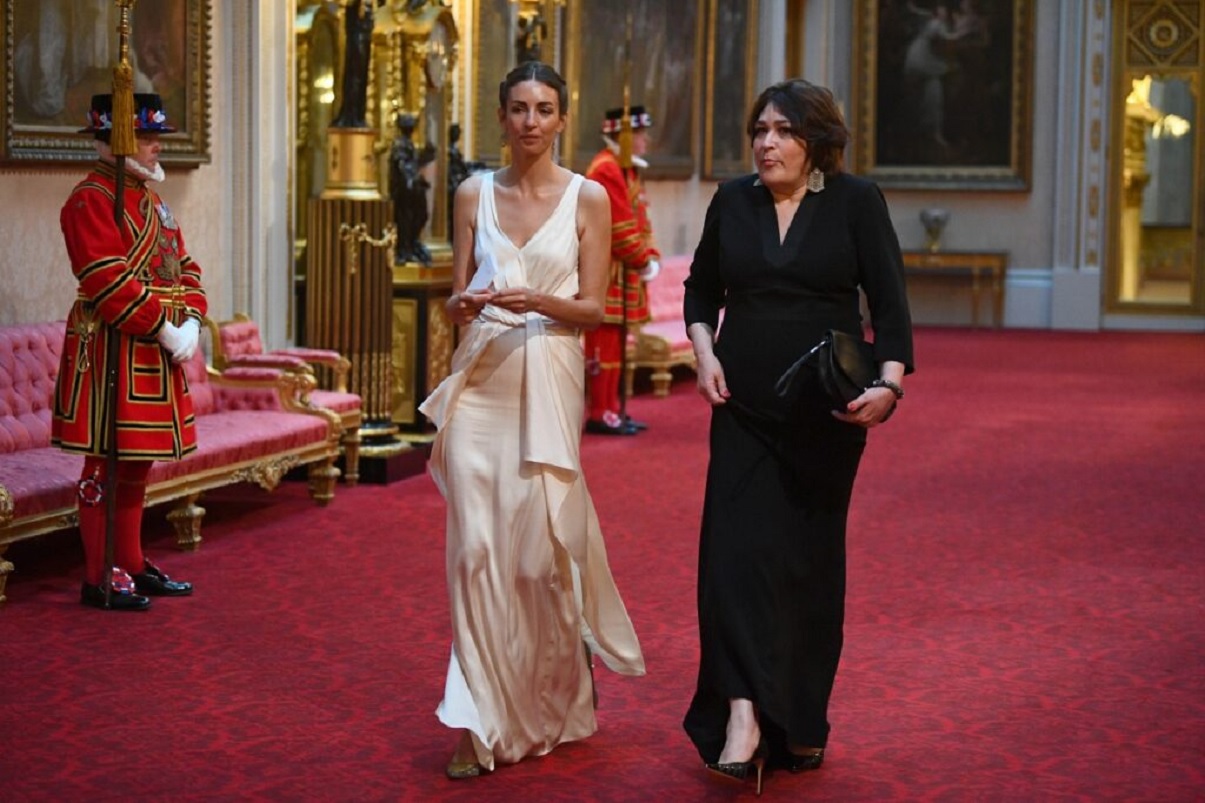 Rose Hanbury, en una recepción en el palacio de Buckingham en el año 2019